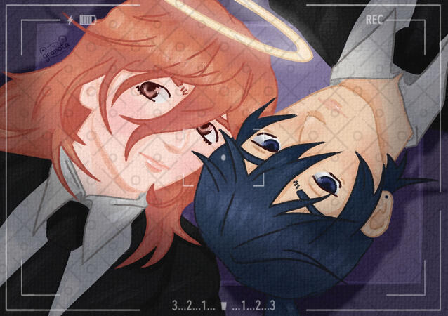 Akiangel [Chainsaw Man] Bust Up Print