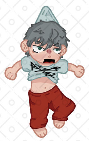 Till [Alien Stage] Keychain Chibi